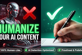 proofread edit and humanize your ai content