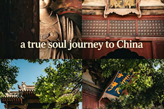 design a trip for you to see the real treasures within china