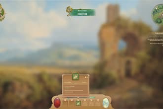 render the hud panel