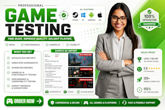 test steam game gameplay review testing beta testing qa  bug report feedback