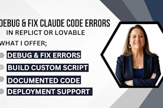 debug and fix your claude code errors in replit or lovable