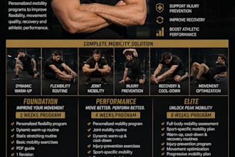 design a mobility and flexibility program for you