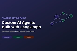 build a custom ai agent or multi agent system