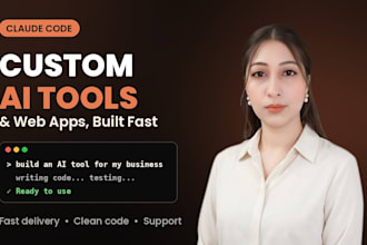build custom ai tools, automations and web apps using claude code