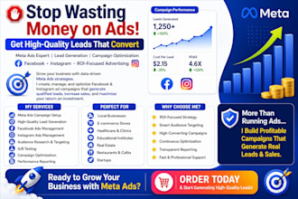 create and manage meta ads campaigns for lead generation
