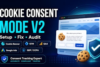 configure a cmp cookie banner with google tag manager