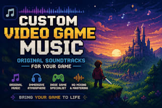 produce a video game soundtrack