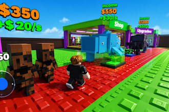 create a viral roblox brainrot game like steal a brainrot with custom features