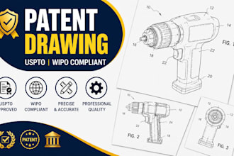 patent drawing utility patent uspto wipo patent illustration patent figures