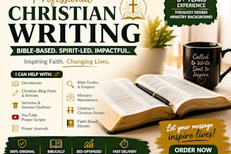 christian content, blog articles, devotionals, and sermons