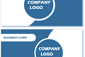 create company logo, business card, and stationery items