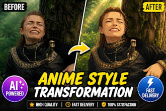 turn your photo into anime style