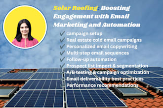 do email marketing and automation for solar roofing