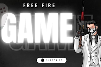 design eye catching gaming youtube thumnails