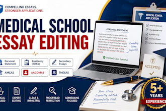 perfect your medical school personal statement within 24 hours
