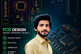 design professional pcb layout and circuit simulation using easyeda and multisim