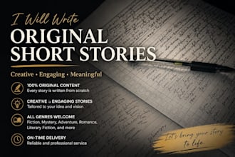 write enotional stories, creative content, and compelling narratives