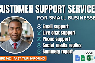 provide professional email and live chat customer support