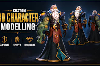 design 3d character design, 3d model, character modelling, cartoon character