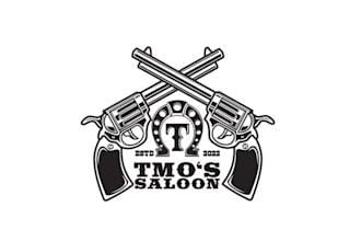 design unique modern classic saloon logo
