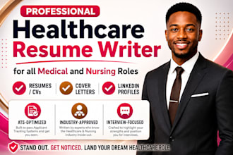 write ats medical resume, nursing CV, healthcare and doctor resume
