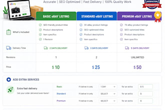 be your ebay listing virtual assistant