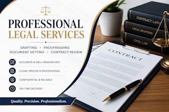 provide professional legal drafting, and legal consultation