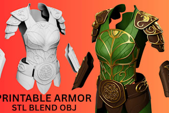 design 3d cosplay props armor mask weapon cosplay accessories for 3d printing