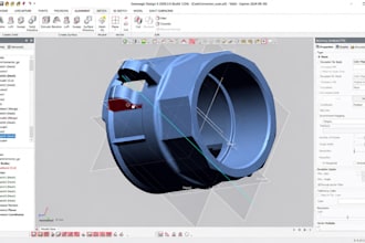 reverse engineer mechanical part cad, reconstruction cad, cnc ready cad, sldprt