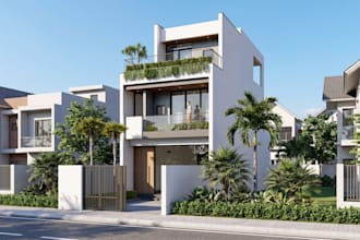 create realistic 3d architectural
