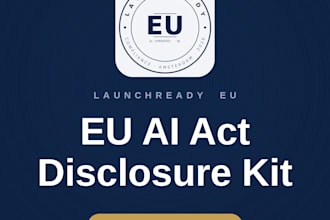 create your eu launch compliance pack gdpr ai act and cookies