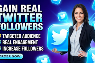 organic twitter x growth and targeted followers