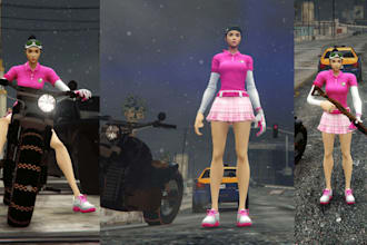 create custom fivem peds, clothing, tattoos and ped modifications