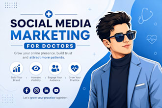 manage social media for doctors and medical clinics