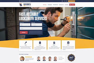 design wordpress auto repair website, mechanical website, online booking website