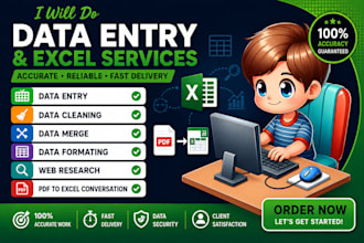 data cleaning, formating, data merge, google sheets, pdf to excel coversation