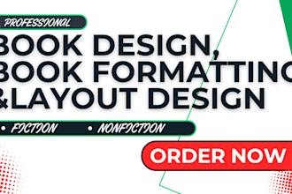 do amazon kdp book formatting, book interior layout design, typesetting