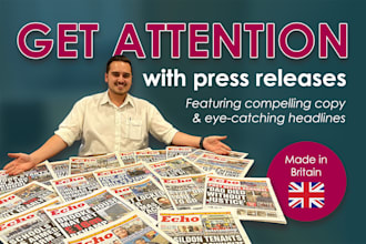 write compelling press releases with eye catching headlines