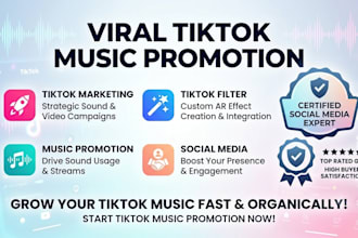 make 500 post on tiktok using your sound or music