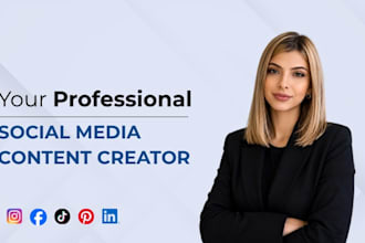 be your social media content creator