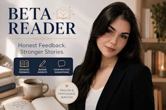 beta read your book and provide detailed feedback