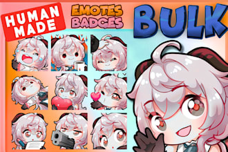 draw furry badge telegram discord stickers animated furry emotes twitch emotes
