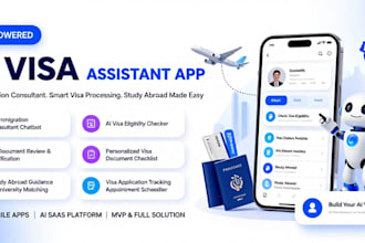 develop an ai visa assistant app ai immigration consultant ai visa study abroad