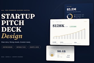 create a professional startup pitch deck for fundraising