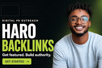 do haro outreach and digital PR for authority backlinks and brand mentions