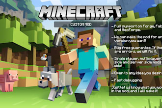 create a custom forge, fabric, neoforge minecraft mod