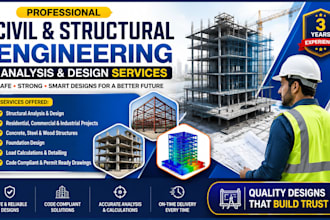 do professional civil and structural engineering analysis and design services