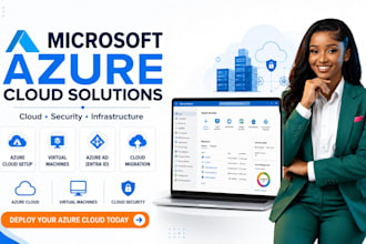 setup microsoft azure cloud, virtual machines and azure ad