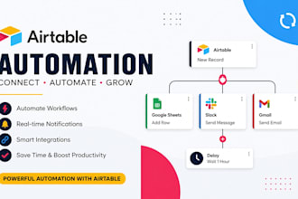 build airtable automation, workflows, and custom integrations