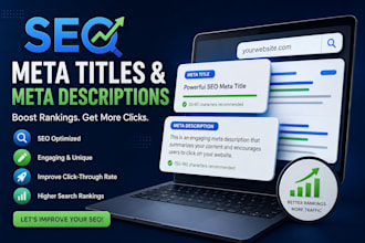 write SEO meta titles and meta descriptions that rank